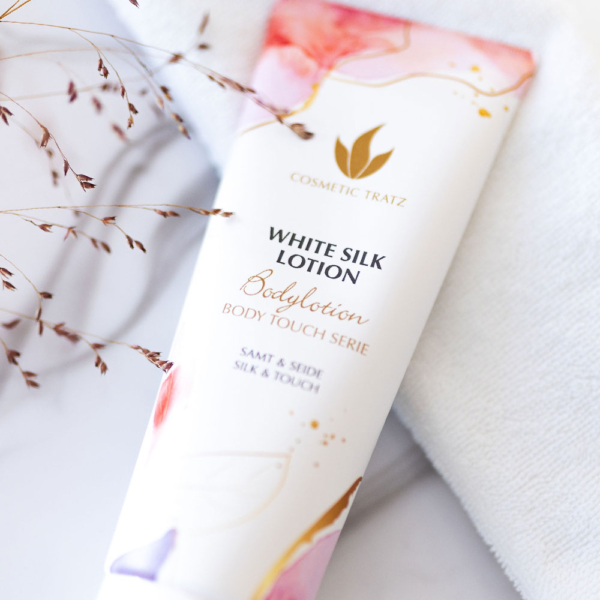 White Silk Lotion / 200ml | Silk & Touch | Samt & Seide – Bild 4
