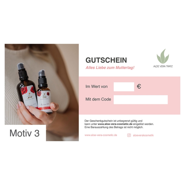 Gutschein Muttertag