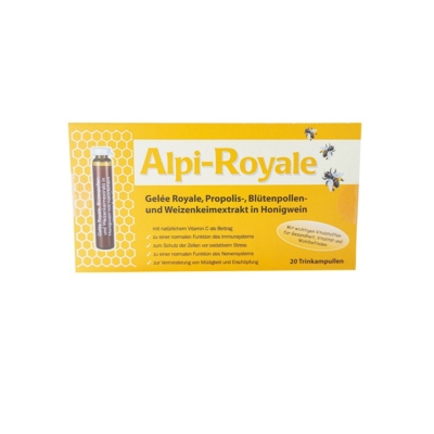 Alpi Royale Trinkampullen 20 Stk.Honey vital