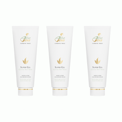Aloe Super Gel Trio / 375ml | idealer Frischevorrat für den Sommer | Das Erfrischende